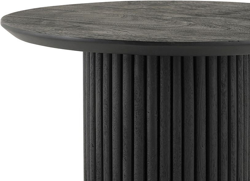 Salontafel Ø60, Acacia Black - Afbeelding 2
