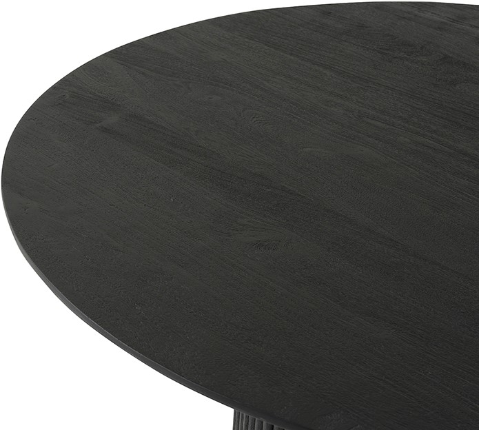 Salontafel Ø60, Acacia Black - Afbeelding 3