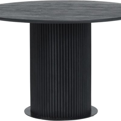 Eetkamertafel Ø120, Acacia Black
