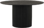 Eetkamertafel Ø140, Acacia Black