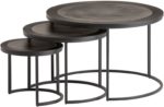 Siena salontafel set van 3, Black