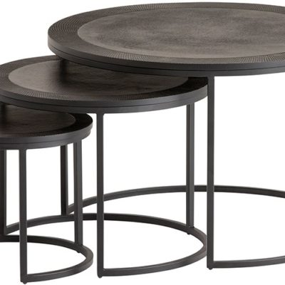 Siena salontafel set van 3, Black