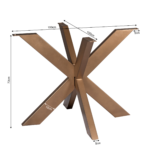 Matrixpoot | rond | Brons