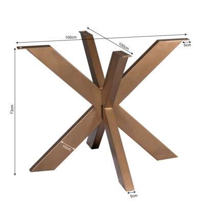 Matrixpoot | rond | Brons