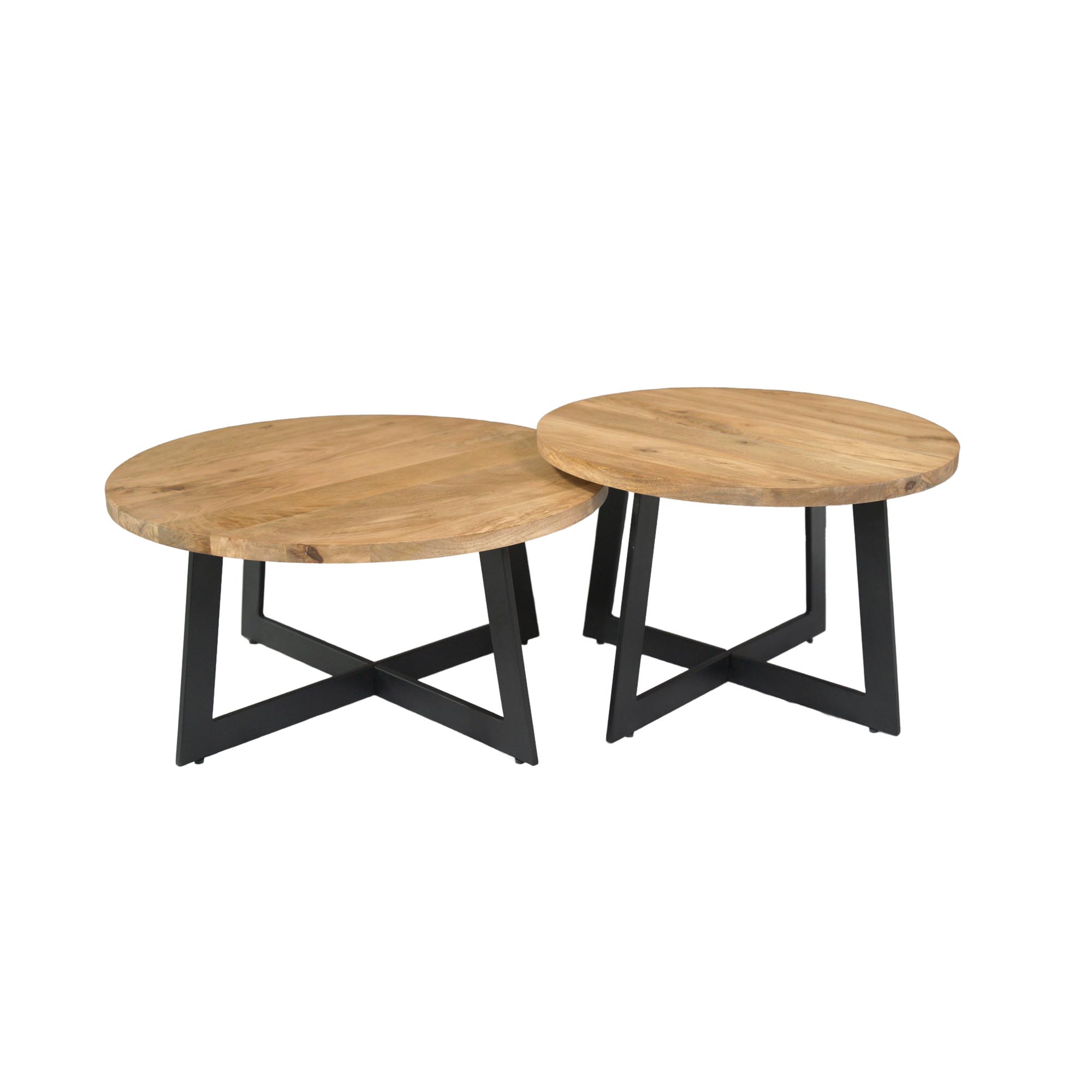 Starfurn Salontafel Atlanta &VerticalLine; 70 cm &VerticalLine; Set van 2