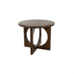 Salontafel Ø60, H46, Mango Walnut