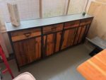 OUTLET!  Industrieel dressoir sloophout