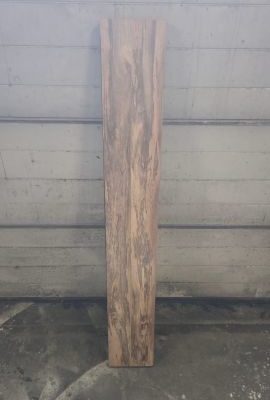 OUTLET! Mangohout wandplank met ophangsysteem