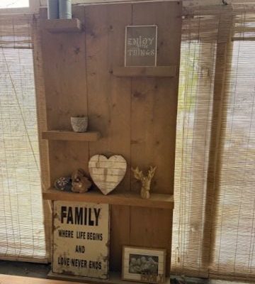 OUTLET!  Steigehout wandbord