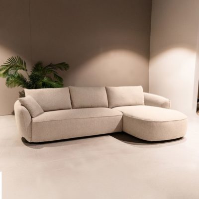 DOK 2 Design Hoekbank Diego - Naturel - - Loungebank
