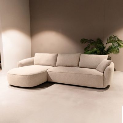 DOK 2 Design Hoekbank Diego - Naturel - - Loungebank