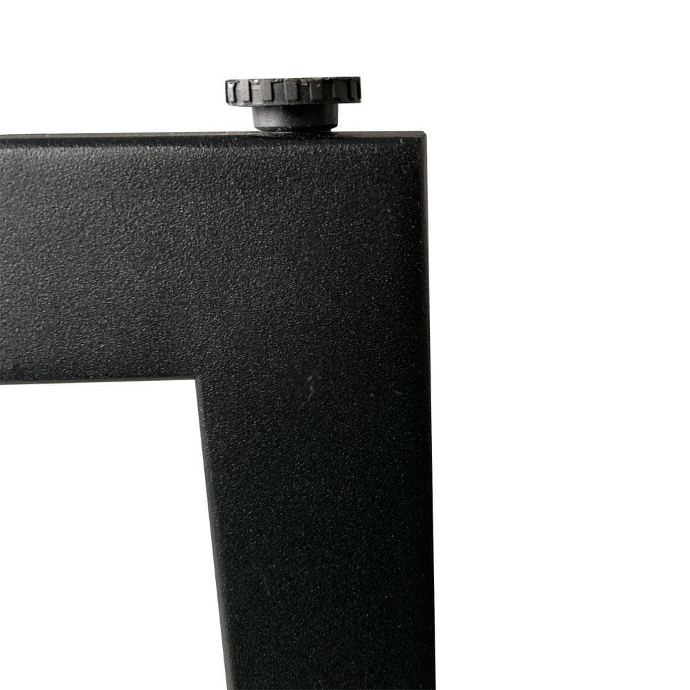 Stalen salononderstel, zwart, rond Ø 42 cm, hoogte 37 cm (2 x 4 cm) - Afbeelding 4