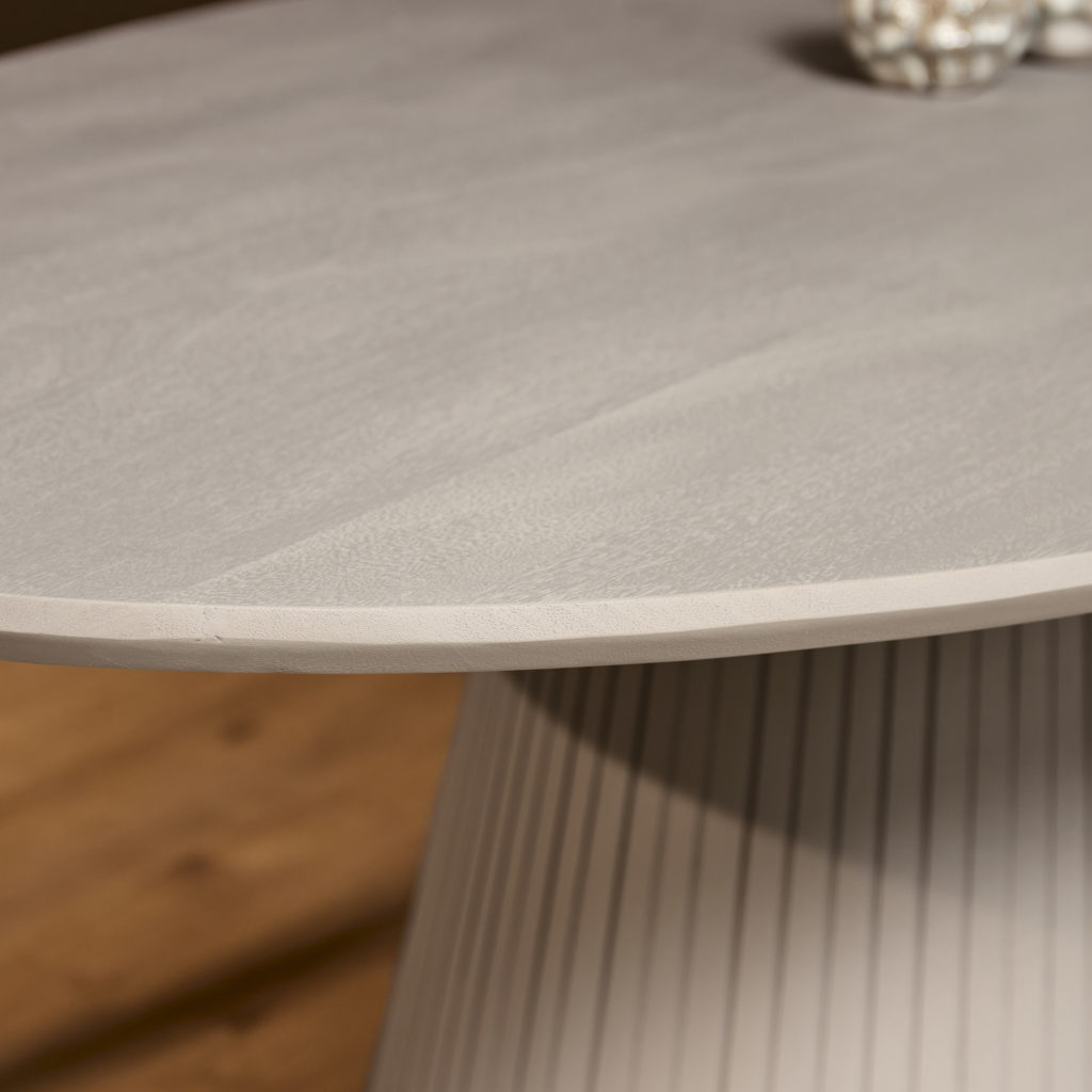 Eettafel Solana | 210 cm | Ovaal | Taupe - Afbeelding 2