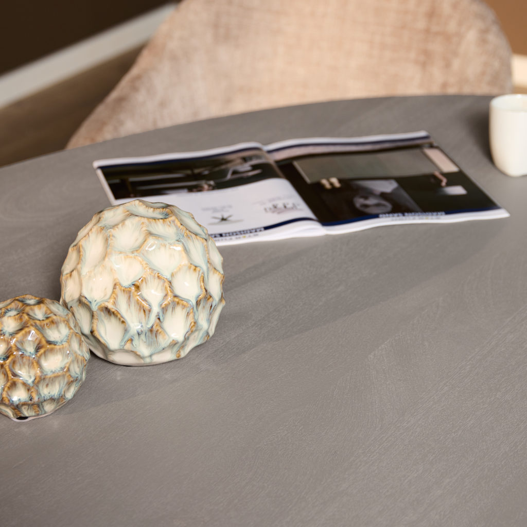 Eettafel Solana | 210 cm | Ovaal | Taupe - Afbeelding 4