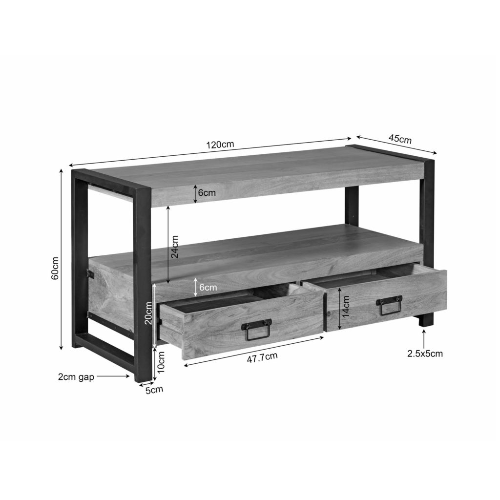 Tv-meubel Britt | 120 cm - Afbeelding 5