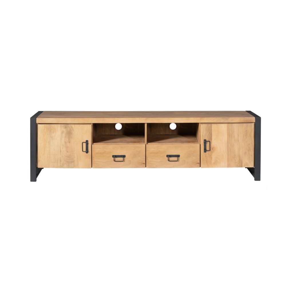 Tv-meubel Britt | 200 cm | met deuren en lades - Afbeelding 2