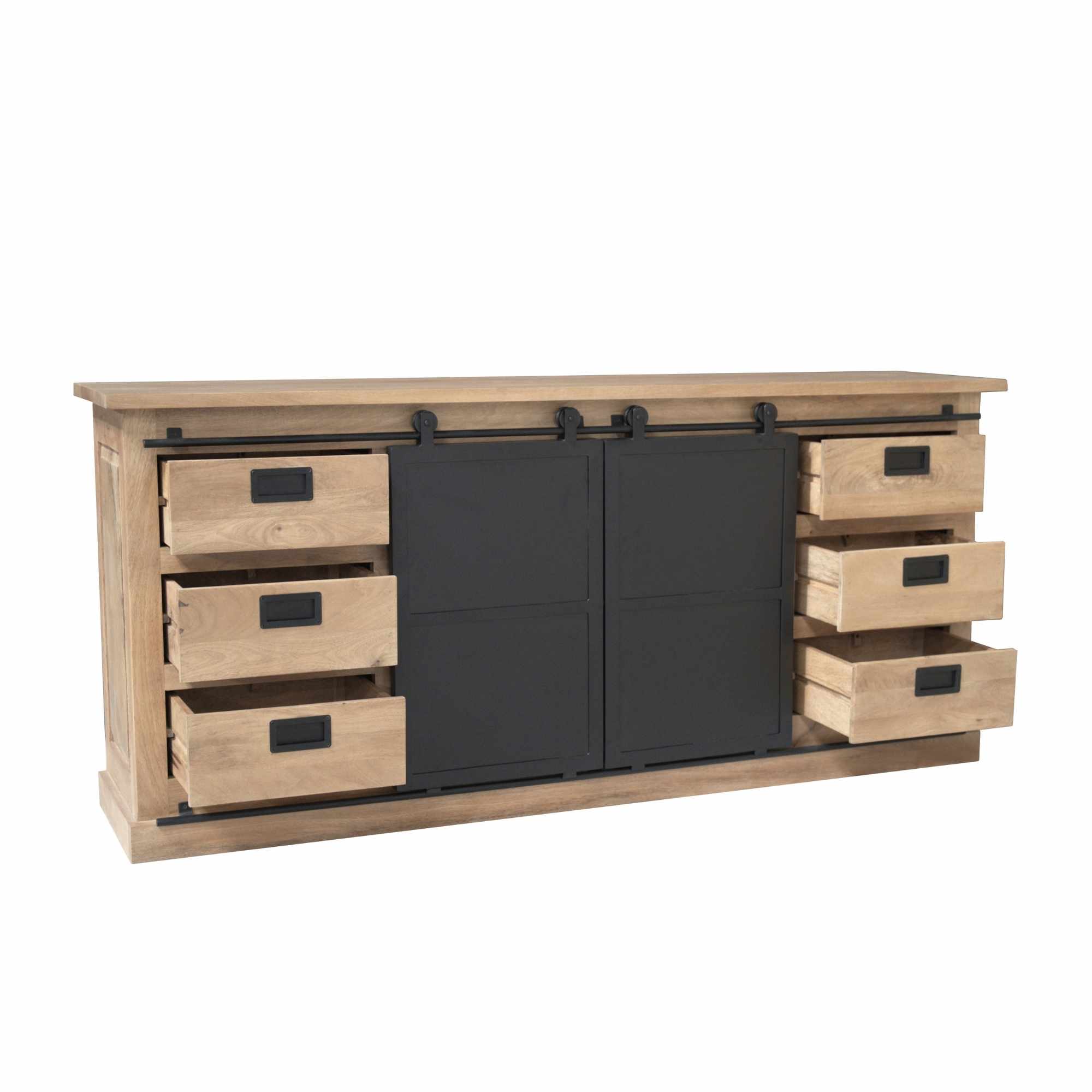 Het Steigerhouthuis Dressoir Fresno &VerticalLine; 200 cm