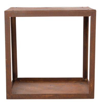 Hodr Handgemaakt Houtopslagbox 50 cm Roest