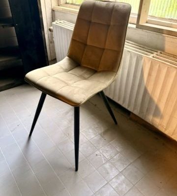 OUTLET!  Eetkamerstoel Hunter Fluweel per 4 stuks