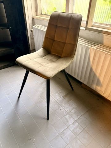 OUTLET!  Eetkamerstoel Hunter Fluweel per 4 stuks