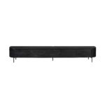 Tv meubel Excellent Zwart | 280 cm