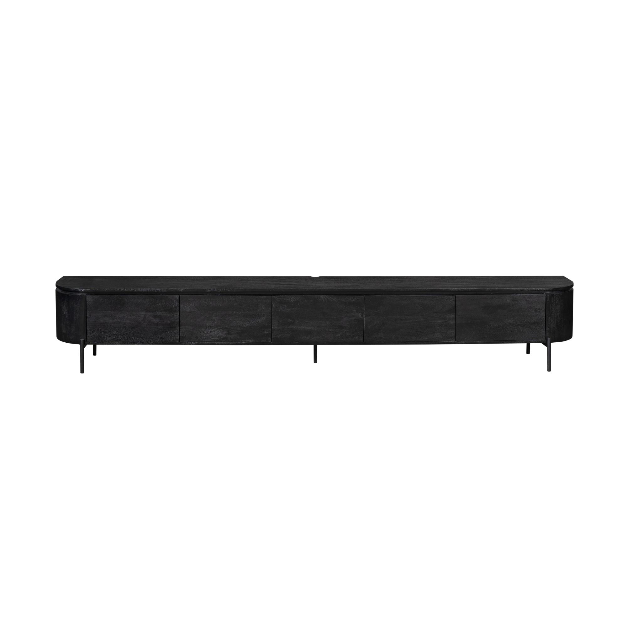 Stermeubilair Tv meubel Excellent Zwart &VerticalLine; 280 cm