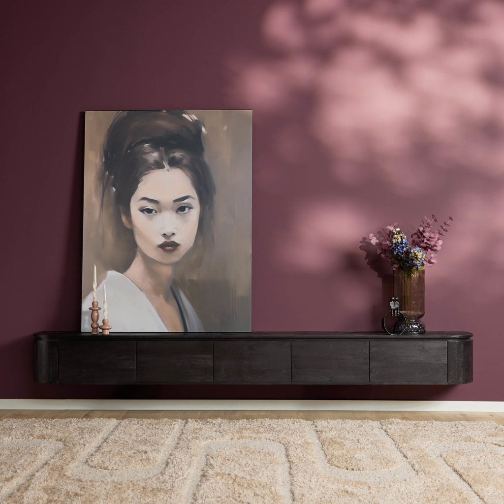 Tv meubel Excellent Zwart | 280 cm - Afbeelding 8