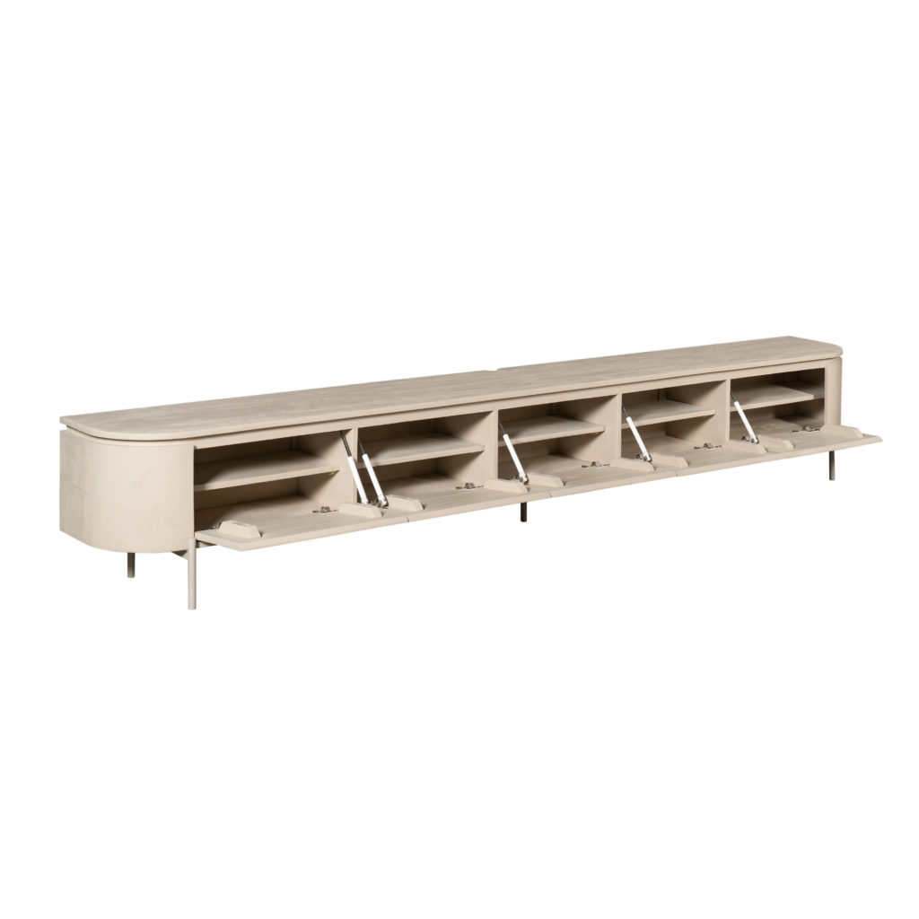 Tv-meubel Excellent Zand | 280 cm - Afbeelding 5