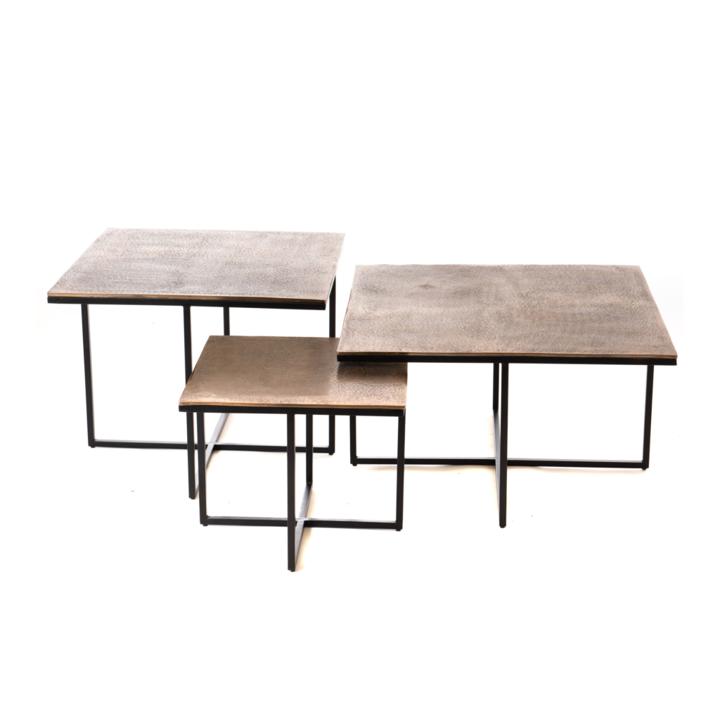 Salontafel Ziva Goud | 90 cm - Afbeelding 12