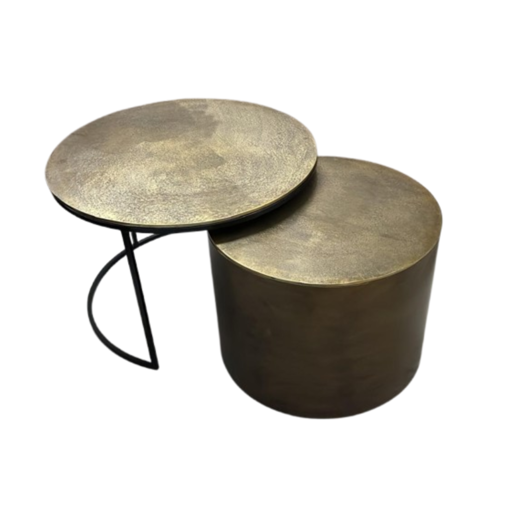 Salontafel Ziva Goud | 90 cm - Afbeelding 6