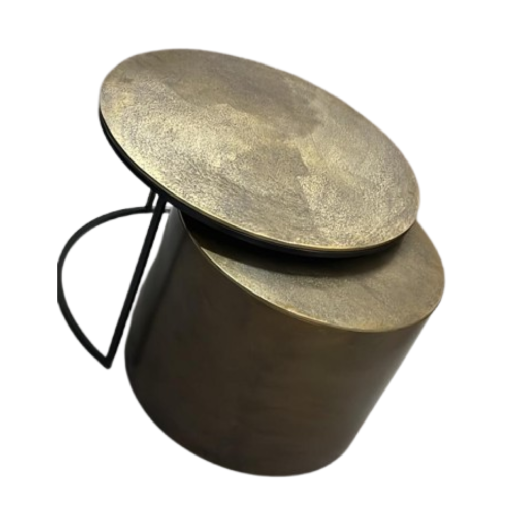 Salontafel Ziva Goud | 90 cm - Afbeelding 7