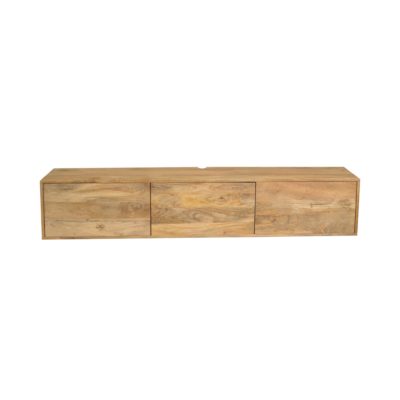 Zwevend tv-meubel Vision licht mango | 160 cm