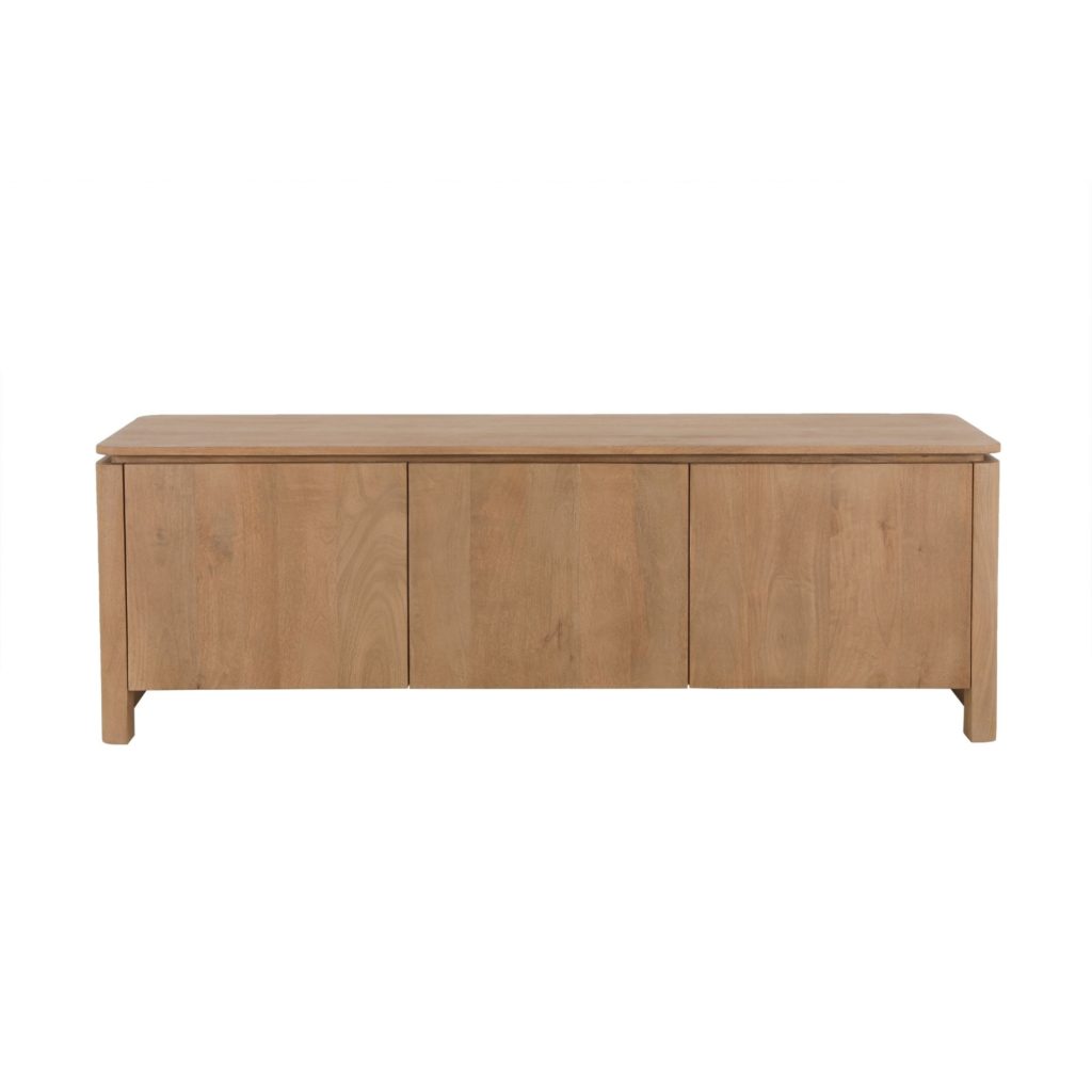 tv-meubel Dallas naturel mangohout 165 cm