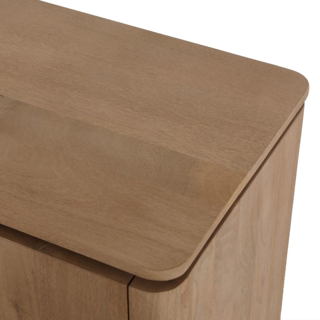 tv-meubel Dallas naturel mangohout 165 cm - Afbeelding 5