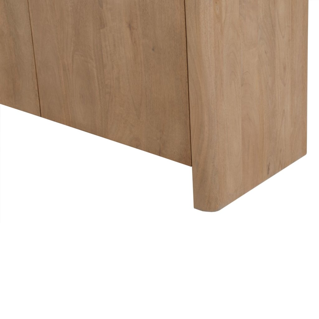tv-meubel Dallas naturel mangohout 165 cm - Afbeelding 6