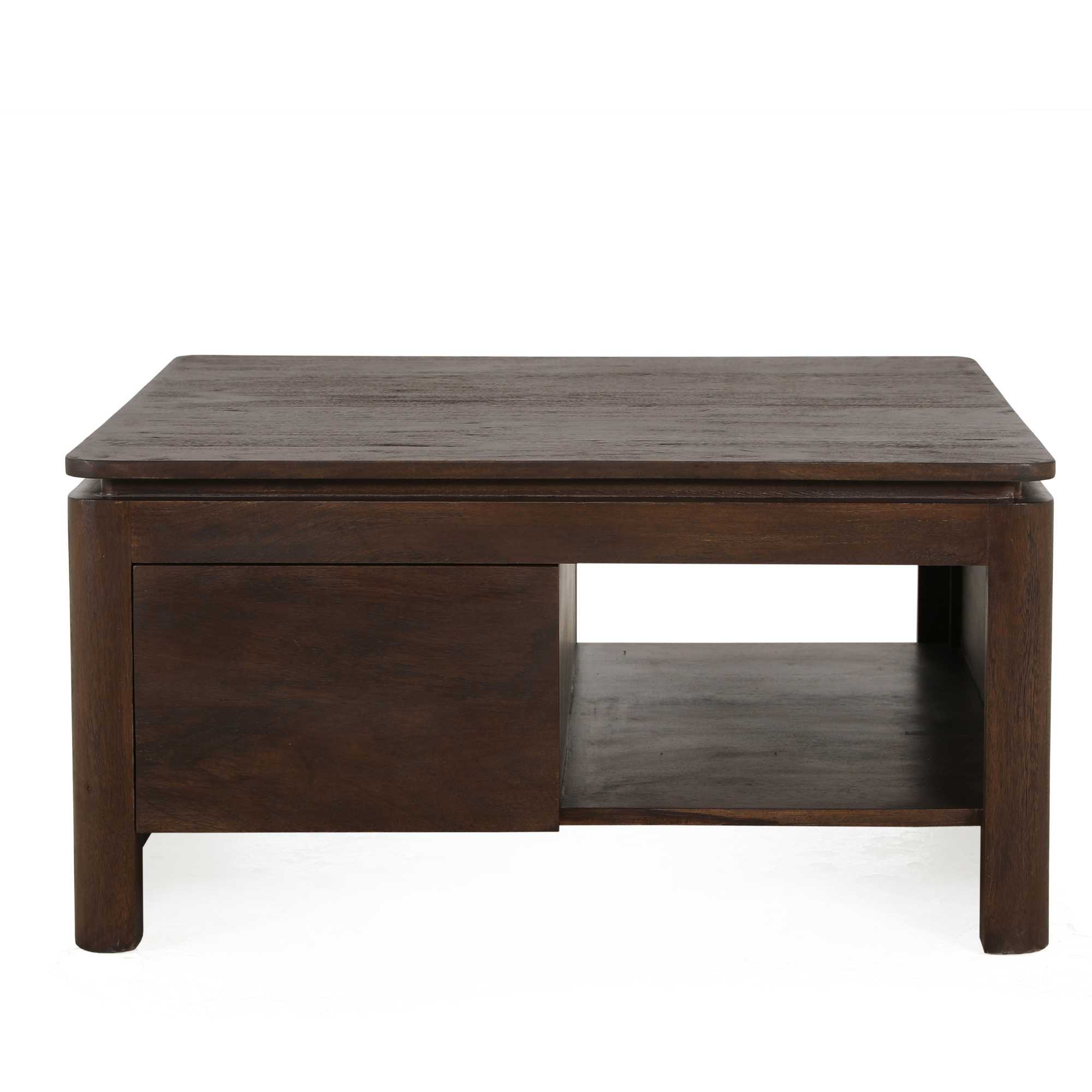 Stermeubilair Vierkante salontafel Dallas bruin mangohout 80 cm