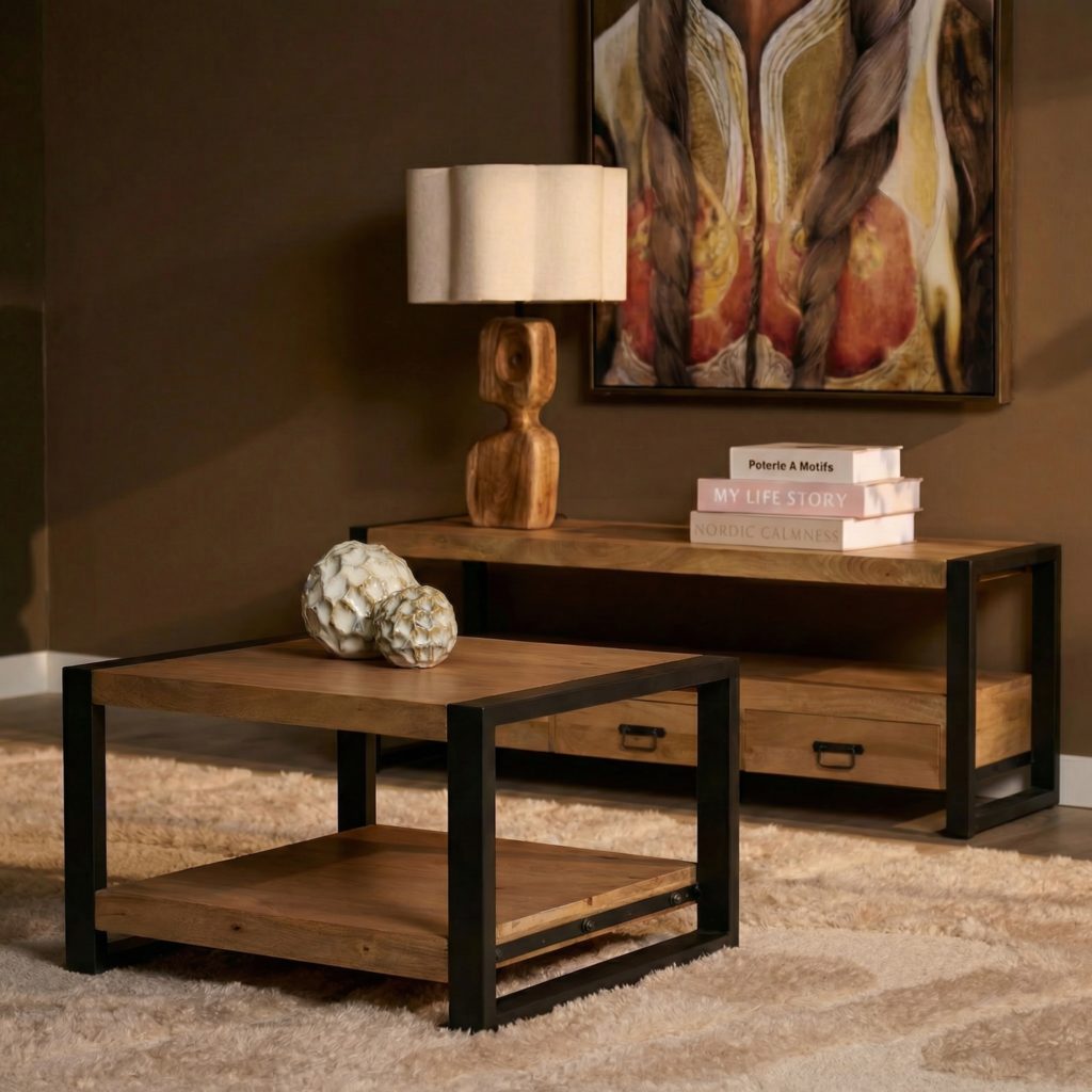 Salontafel Britt | 80x80 cm - Afbeelding 5