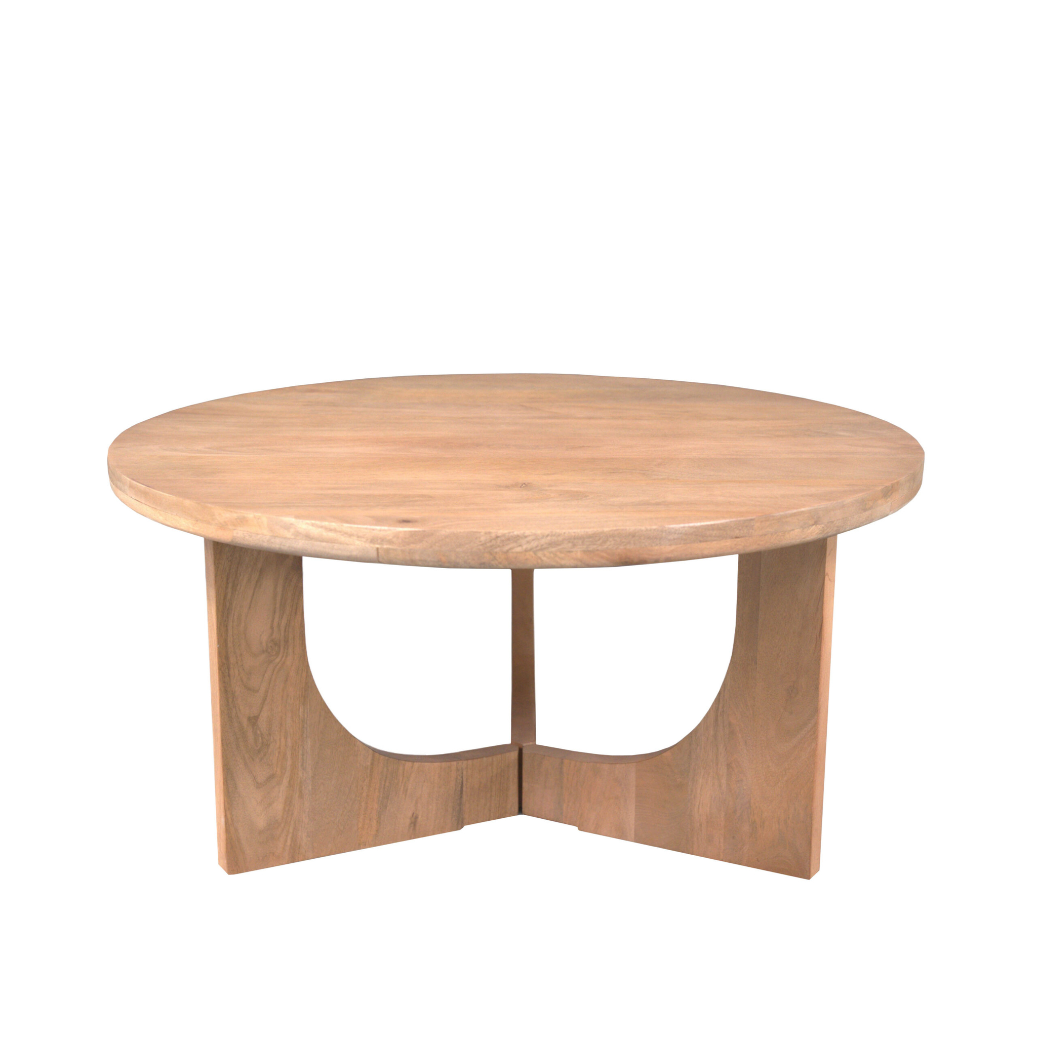 Stermeubilair Salontafel Guus Naturel Mangohout 80 cm