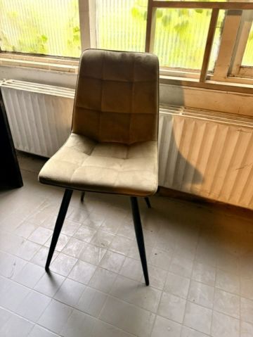 OUTLET! Eetkamerstoel Hunter Fluweel per 4 stuks - Afbeelding 2