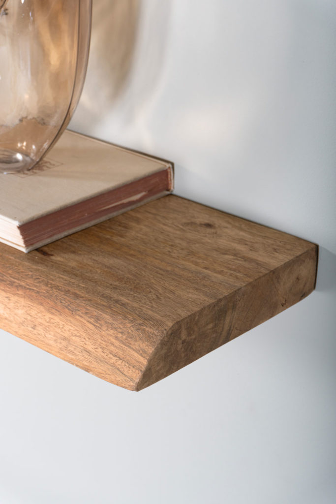 Wandplank Pure Mangohout 100 cm - Afbeelding 3