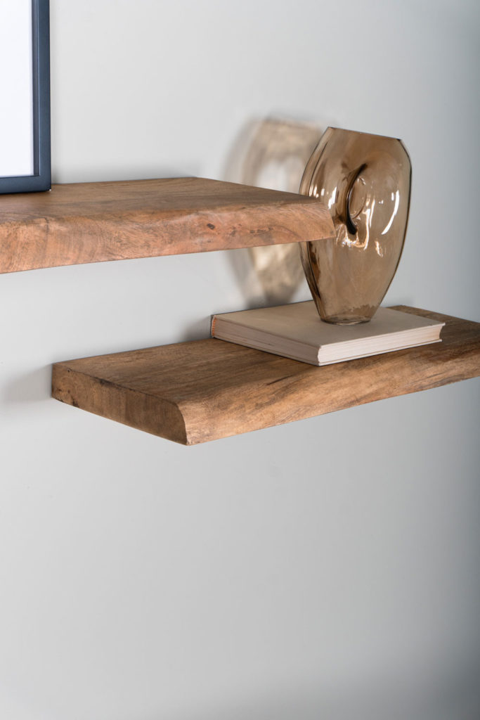 Wandplank Pure Mangohout 100 cm - Afbeelding 5
