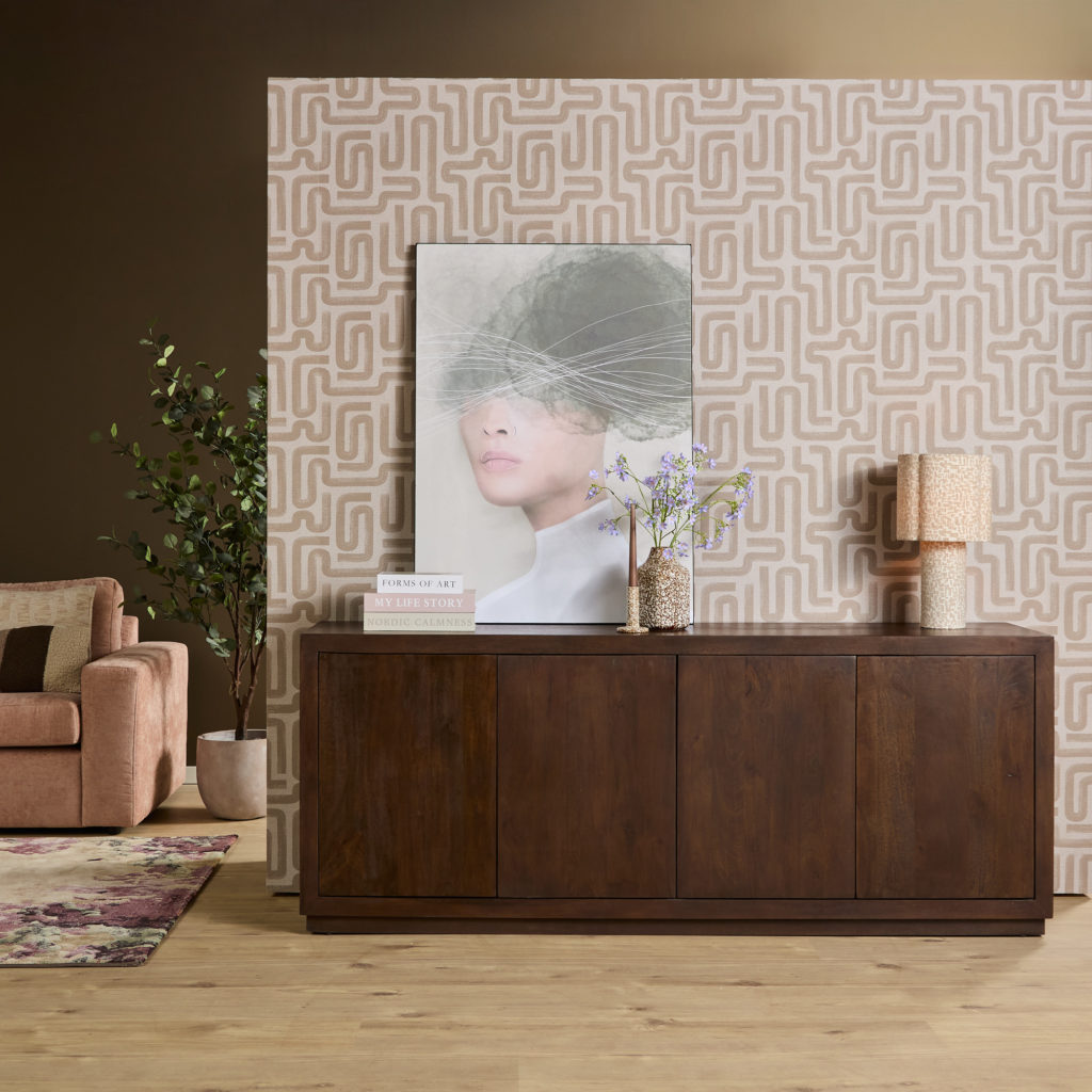 Dressoir Brussel Bruin | 200 cm - Afbeelding 8