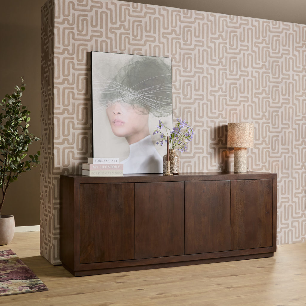 Dressoir Brussel Bruin | 200 cm - Afbeelding 9