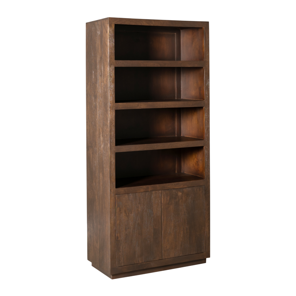 Boekenkast Brussel Bruin | 90 cm - Afbeelding 2