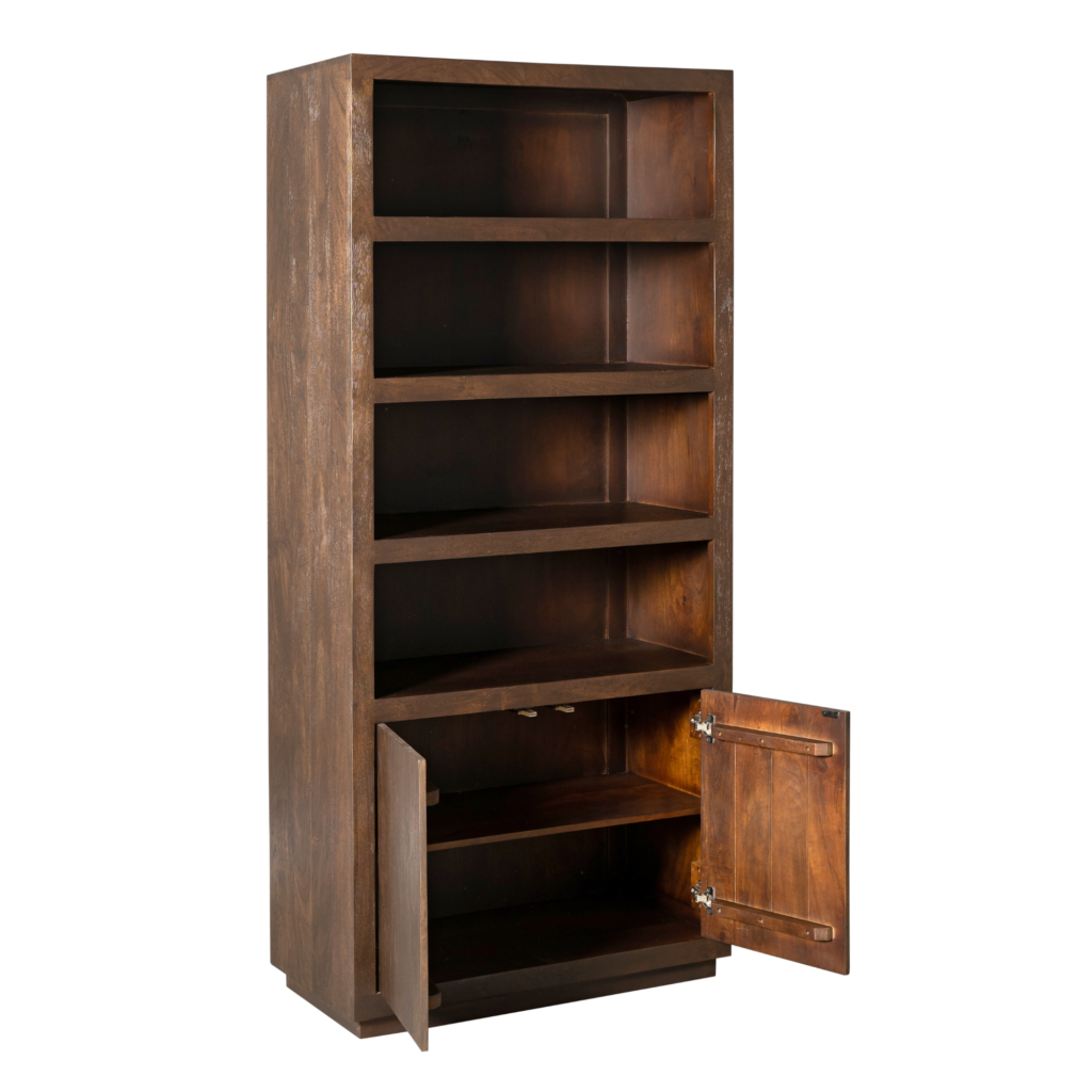 Boekenkast Brussel Bruin | 90 cm - Afbeelding 3