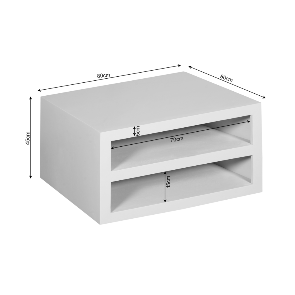 Salontafel Brussel bruin - Afbeelding 3