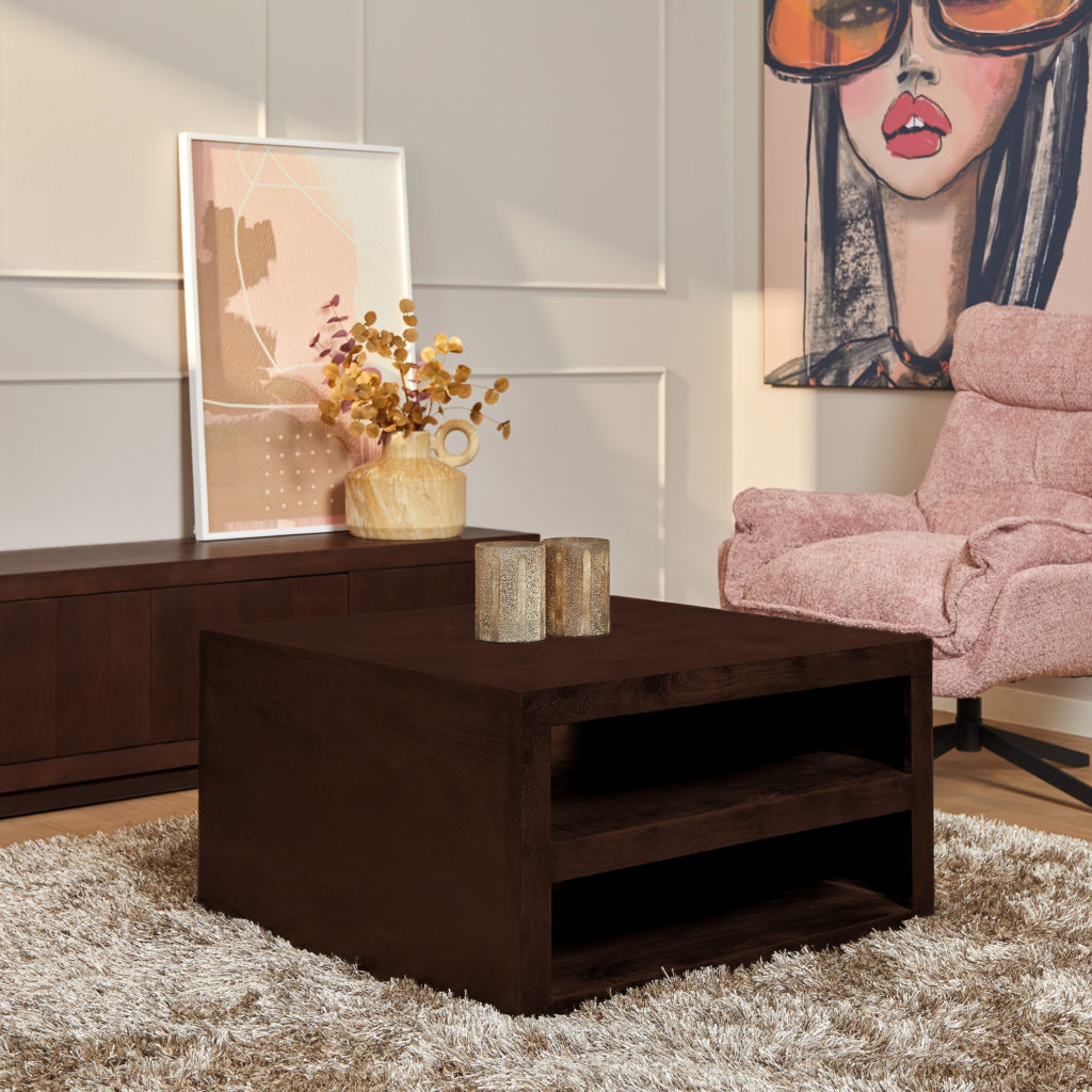 Salontafel Brussel bruin - Afbeelding 4
