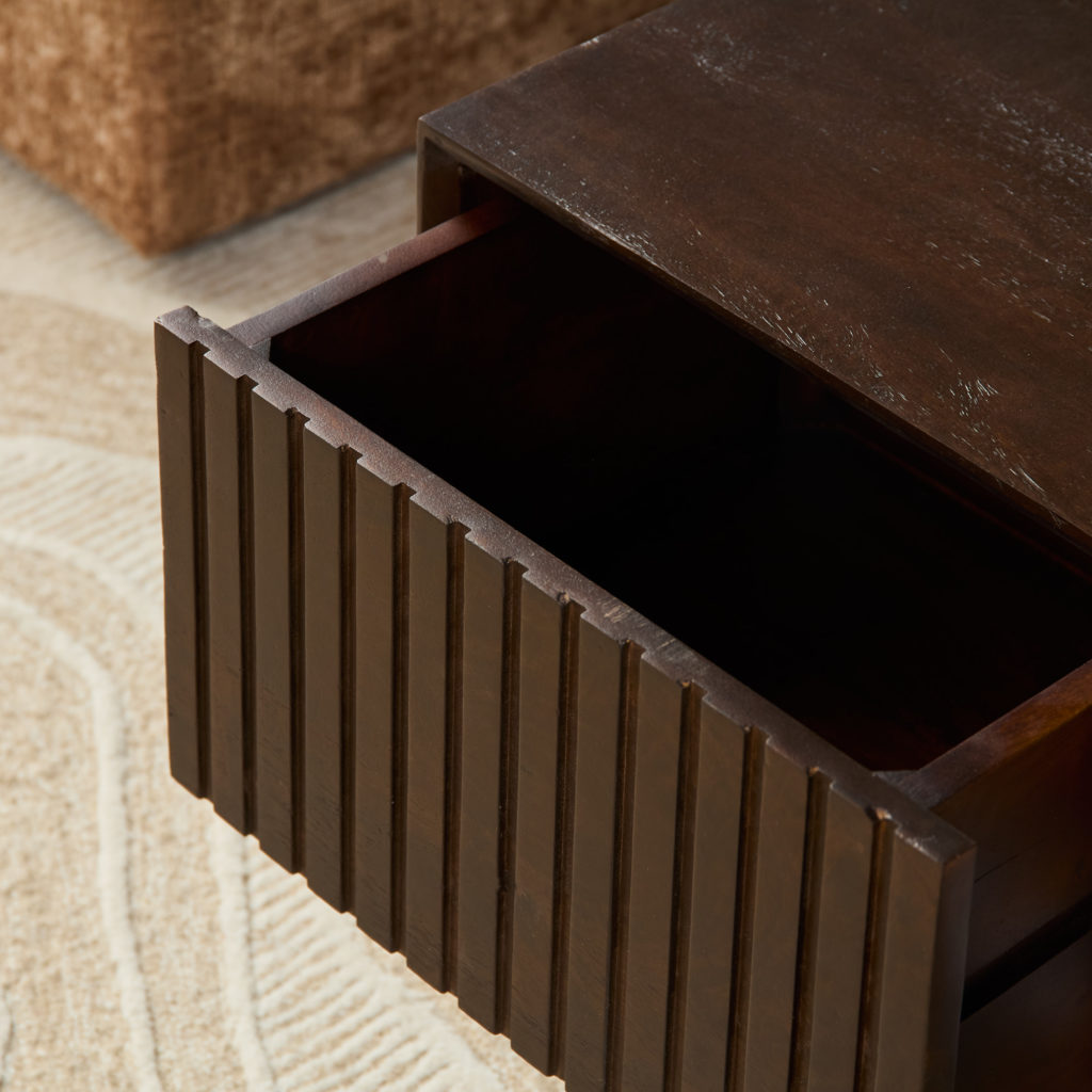 Salontafel Madison Bruin | 80 cm | Vierkant - Afbeelding 11