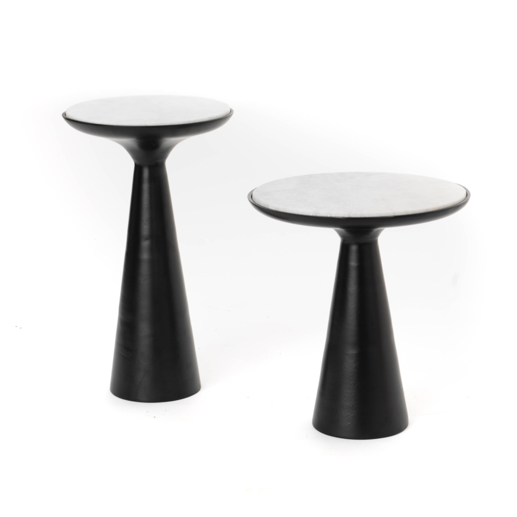 Bijzettafel Essy | Zwart | 38 cm