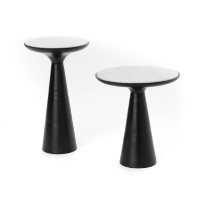 Bijzettafel Essy | Zwart | 38 cm